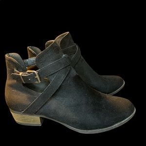 JustFab open booties